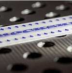 (EU) Защита обода для ракетки Shockout, Прозрачная/Синяя