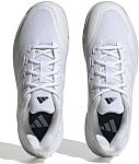 Кроссовки мужские Adidas GameCourt 2 M, Белые/Серебряные (р. 44)