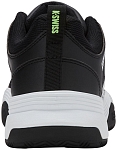 Кроссовки мужские K-Swiss Court Express 2 Clay, Чёрные/Белые/Неоново-зелёные (р. 45)