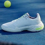 Кроссовки женские Adidas Barricade 13, Белые/Чёрные (р. 41,5)