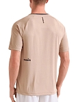 Футболка мужская Diadora SS T-Shirt Tennis M, Бежевая (S)
