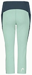 (EU) Брюки женские Head Power 3/4, Зелёные (S)