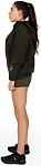 Толстовка женская Elewin Ember Dark Green, Темно-зеленая (M)