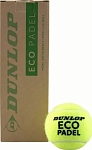 (EU) Мячи для падел тенниса Dunlop Eco (3 шт)