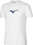 (EU) Футболка мужская Mizuno Athletics, Белая (2XL)