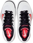 Кроссовки женские Nike Vapor 12 Hard Court Premium, Белые/Чёрные/Оранжевые, для твёрдых кортов, с технологией Air Zoom (р. 40)