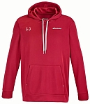 (EU) Толстовка мужская Babolat Juan Lebrón с капюшоном, Красная (L)