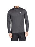 (EU) Футболка мужская Bullpadel Anser, Чёрная (S)