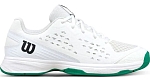 (EU) Кроссовки женские Wilson Rush Pro L White/Green Junior, Белые (р. 36 2/3)