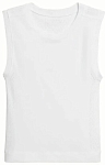 (EU) Майка женская Wilson Pro бесшовная без рукавов, Белая (XL)