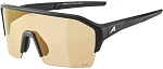 Очки солнцезащитные Alpina Ram Hr Q-Lite V Black Matt/Varioflex Silver Mirror, Черный Матовый/Бронзовый
