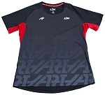 (EU) Футболка женская Lok Stanish A1 Padel, Чёрная (M)