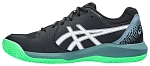 Кроссовки мужские Asics Gel-Dedicate 8, Черные/Зеленые (р. EUR 44)
