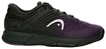Кроссовки женские Head Revolt Pro 4.5 грунтовые, Черные/Фиолетовые (р. EUR 39)