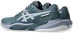 Кроссовки мужские Asics GEL-CHALLENGER 15 CLAY, Голубые/Белые, для грунтовых кортов (р. 30,5)