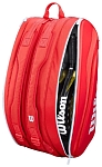 Сумка Wilson для падела Super Tour Padel Bag 2026, Красная