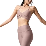 (CN) Топ женский Alo Yoga Women's Bras, Серый (M)