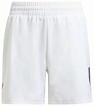 (EU) Шорты для мальчиков Adidas B Club 3 Полоски, Белые (140 см)
