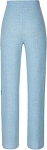 (CN) Кашемировые брюки Alo Yoga Cashmere High-Waist Plush Waffle Pant, Голубые (S)