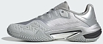 Кроссовки мужские Adidas Barricade 13 Silver Edition, Серебристые, с технологией Geofit, Torsion System (р. 40,5)