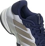 (EU) Кроссовки мужские Adidas Barricade 14 Clay White/Dark Blue Js4113, Белые (р. 40)