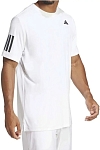 (EU) Футболка мужская Adidas Club 3 Stripes, Белая (2XL)