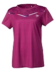 Футболка женская Dunlop Crew T-Shirt W, Пурпурная (L)