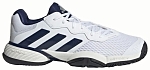 (EU) Кроссовки детские Adidas Barricade K, IH5544, Белые (р. 38)