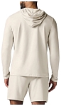 (CN) Лонгслив женский Alo Yoga Conquer Reform Long Sleeve With Hood с капюшоном, Белый (XL)