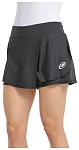 (EU) Юбка женская Bullpadel ADRAR BASIC SKIRT, Чёрная (XL)