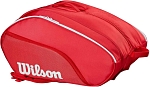 (EU) Сумка Wilson 2025 Padel Red Tour WR8909001001