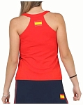 (EU) Майка женская Bullpadel Exima, Красная (S)