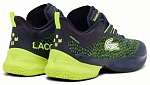(EU) Кроссовки мужские Lacoste Medvedev AG-LT Ultra, 50SMA0218, Черные/Желтые (р. 46)
