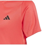 (EU) Футболка детская Adidas B Club KQJ42, Оранжевая (рост 116 см)