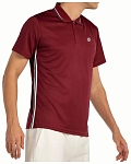 (EU) Поло мужское Bullpadel Arbo, Бордовое (L)