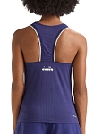 Топ женский Diadora L Core Tank W, Голубой Нью-Йорк (S)