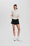 Лонгслив женский SURE Рашгард 1/2 zip с охлаждающим эффектом, Белый (L)