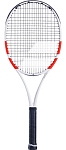 Ракетка для тенниса Babolat Pure Strike 98 18/20, с натяжкой, ручка 2, Серая/Ярко-красная