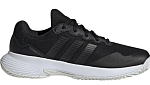 (EU) Кроссовки женские Adidas Gamecourt 2 Black Women Ki0788, Чёрные (р. 40 2/3)
