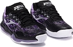 (EU) Кроссовки женские Joma Point Lady 25 Black/Lilac Woman Tpoilw2501C, Чёрные (р. 40.5)