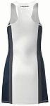 (EU) Платье женское Head Club 25, Белое/Синее (M)