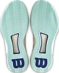 (EU) Кроссовки женские Wilson Intrigue Tour Clay White/ Blue Women, Белые (р. 40 2/3)