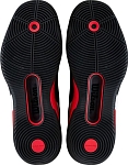 (EU) Кроссовки мужские Wilson Rush Pro 5 Padel Black/Red Wrs338750, Чёрные (р. 46 2/3)
