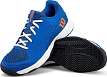 (EU) Кроссовки женские Wilson Rush Pro Blue Junior, Белые (р. 38 2/3)