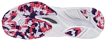 Кроссовки женские Mizuno Wave Lightning Z8, Белые/Фиолетовые/Розовые, с технологиями Wave и Enerzy (р. EUR 41)