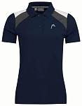 (EU) Поло мужское Head Club 22 Tech W 814421, Синие (XS)