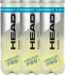 (EU) Мячи для падел тенниса Head Padel Pro +, 3 банки (3 шт в банке)