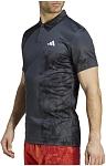 (EU) Поло мужское Adidas Paris Elegant, Чёрное (S)