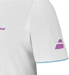 (EU) Футболка мужская Babolat Juan Lebrón, Белая (XL)