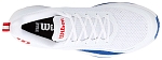 Кроссовки мужские Wilson Rush Pro Lite, Белые/Синие/Красные, с сетчатым верхом, расширенная носочная часть (р. EUR 42.7)
